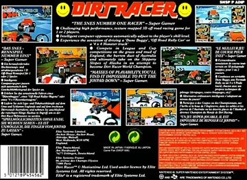 Dirt Racer (Europe) (En,Fr,De) box cover back